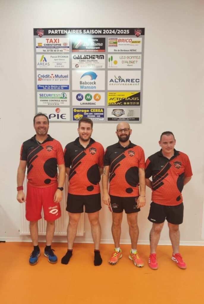 NERAC ALBRET TENNIS DE TABLE