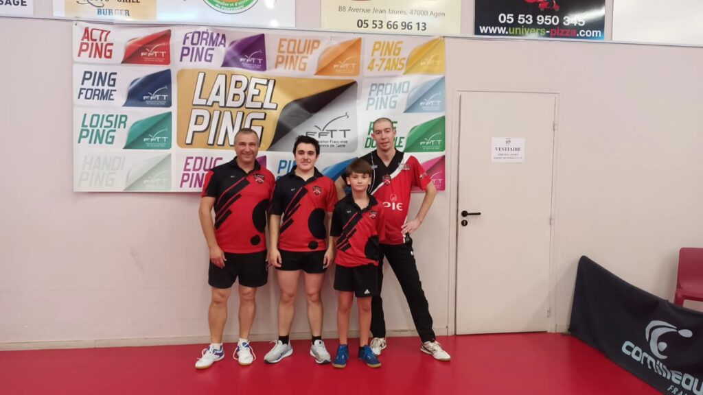 NERAC ALBRET TENNIS DE TABLE