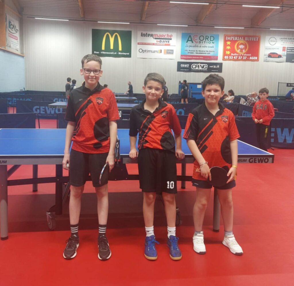 NERAC ALBRET TENNIS DE TABLE